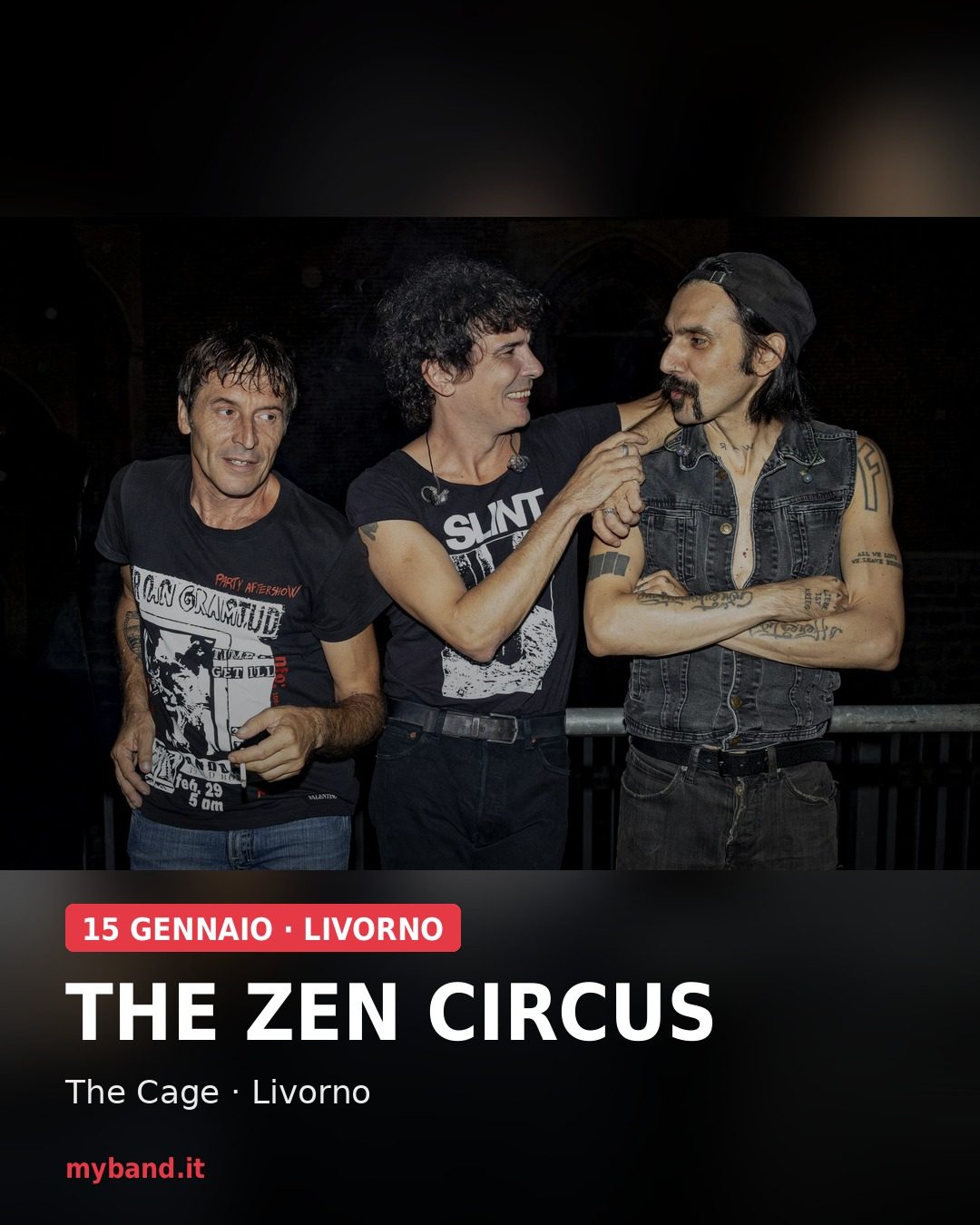 The Zen Circus in concerto – Fate voi tour 2027