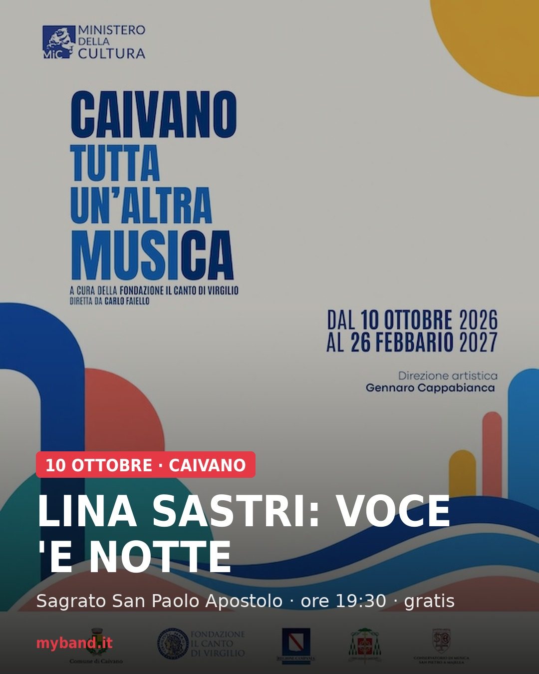 Lina Sastri – "Voce 'e notte" | Caivano, tutta un'altra musica