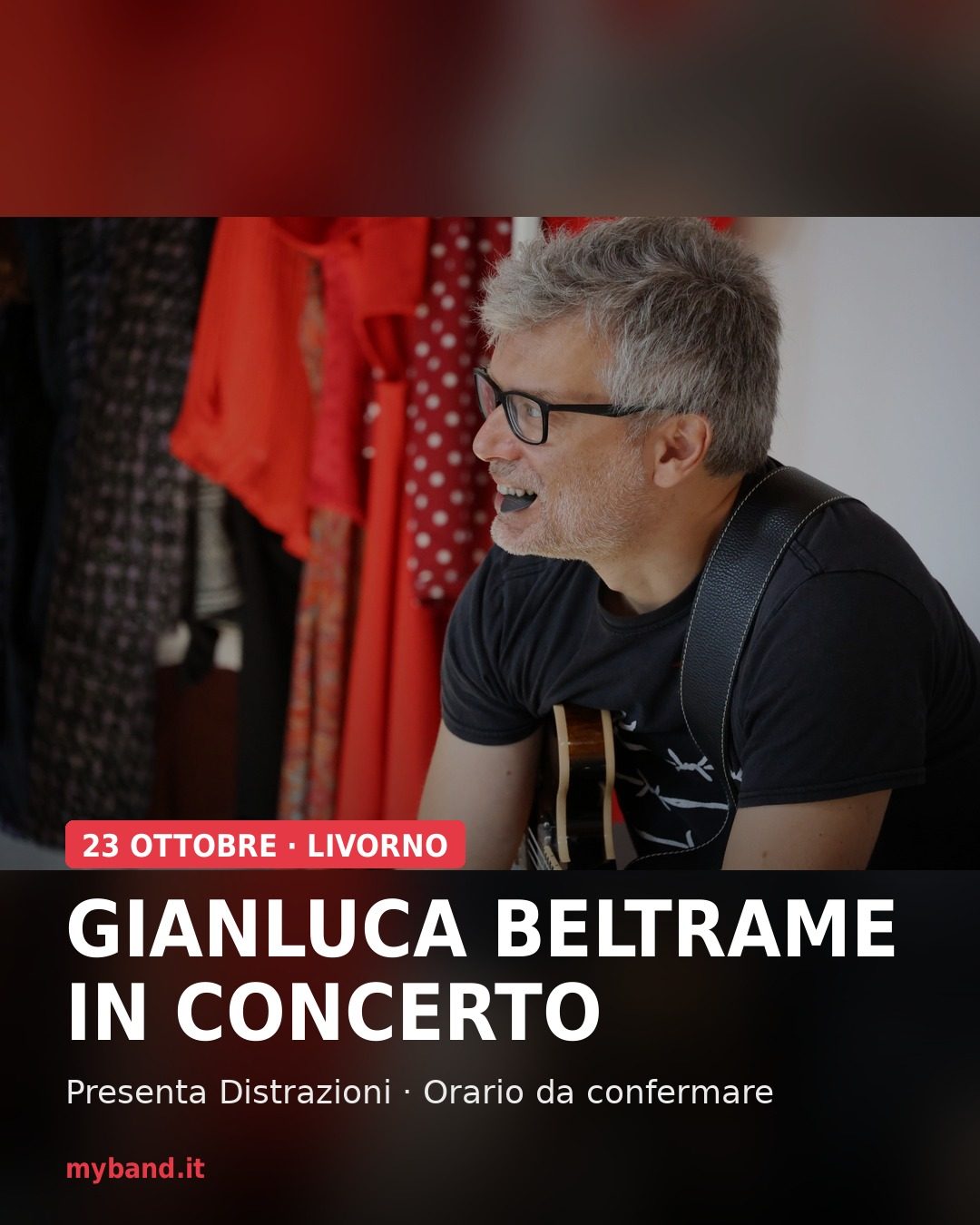 Gianluca Beltrame in concerto – Distrazioni