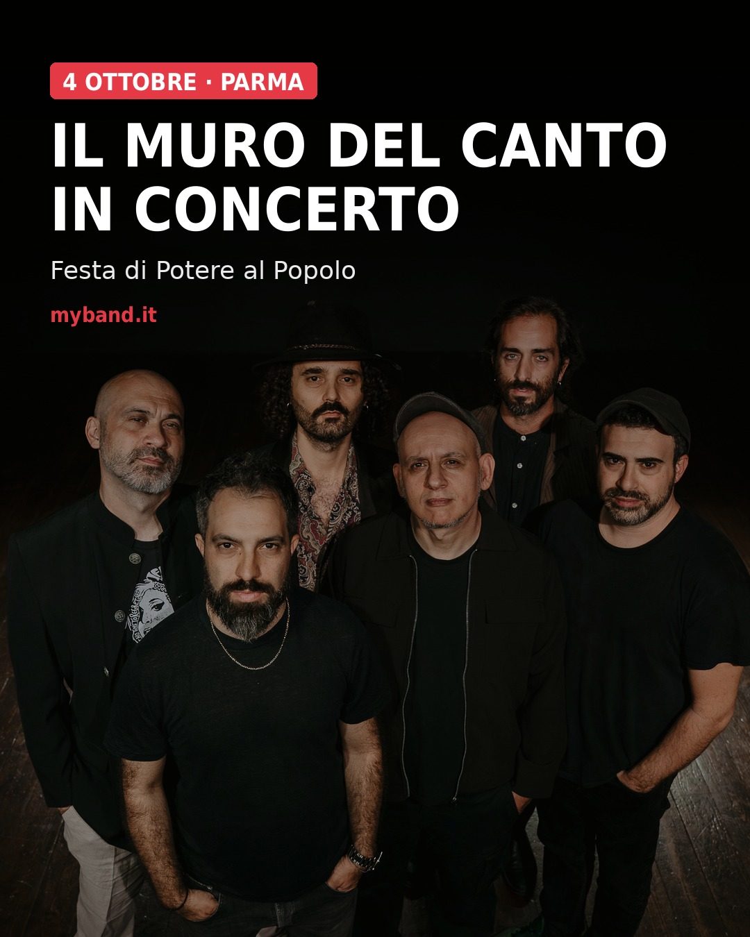 Il Muro del Canto in concerto – Festa di Potere al Popolo
