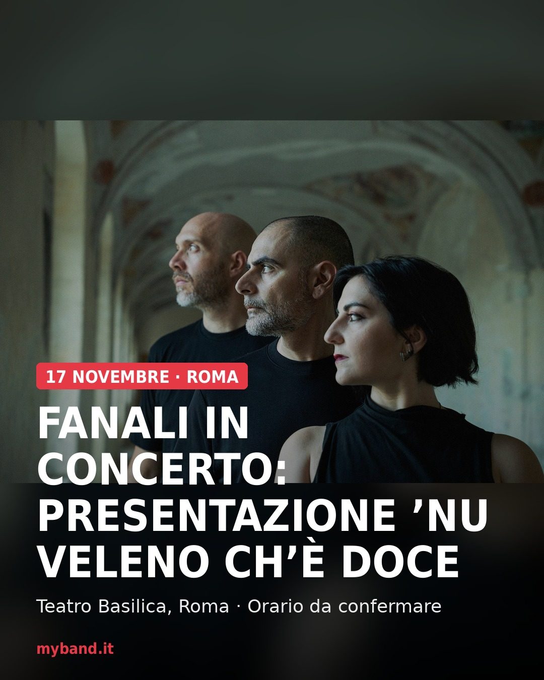 FANALI in concerto – Presentazione ’Nu veleno ch’è doce