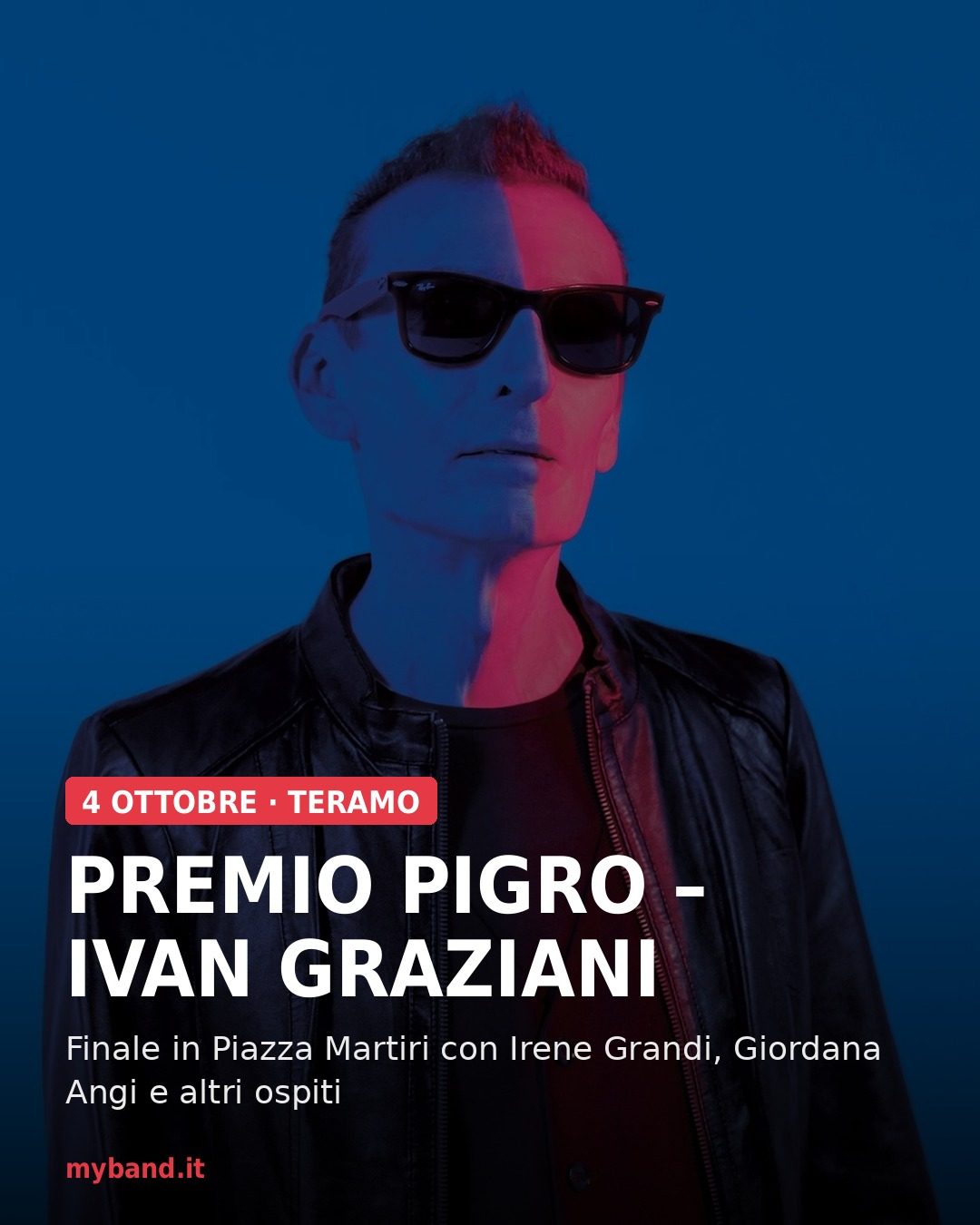 Premio Pigro – Ivan Graziani 2026: la finale con Irene Grandi e Giordana Angi