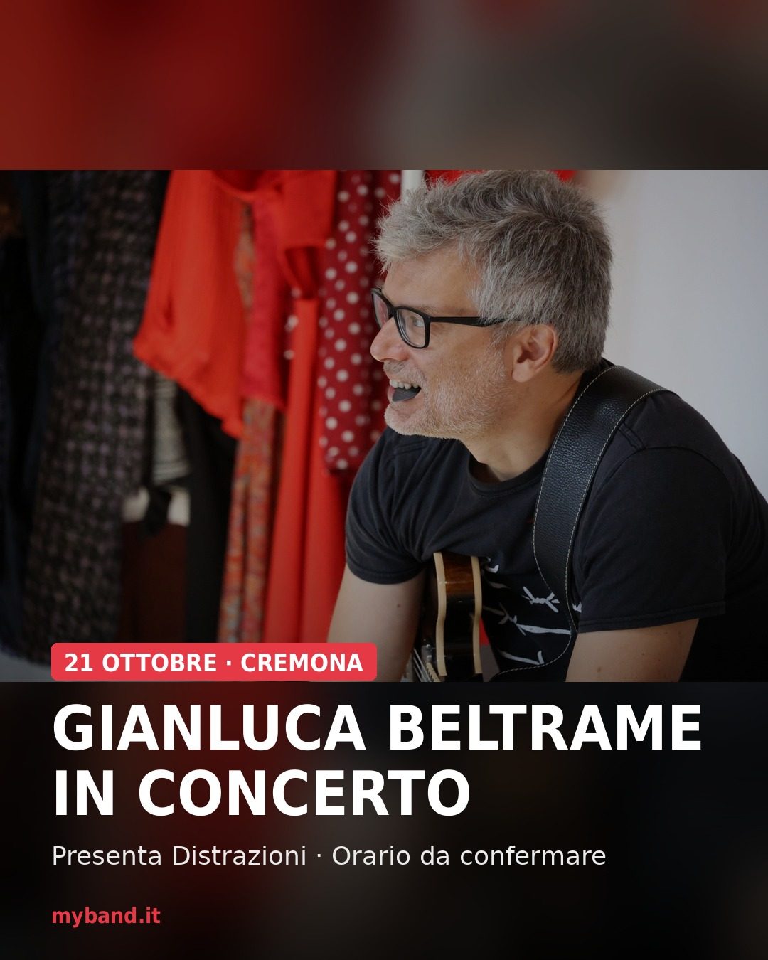 Gianluca Beltrame in concerto – Distrazioni
