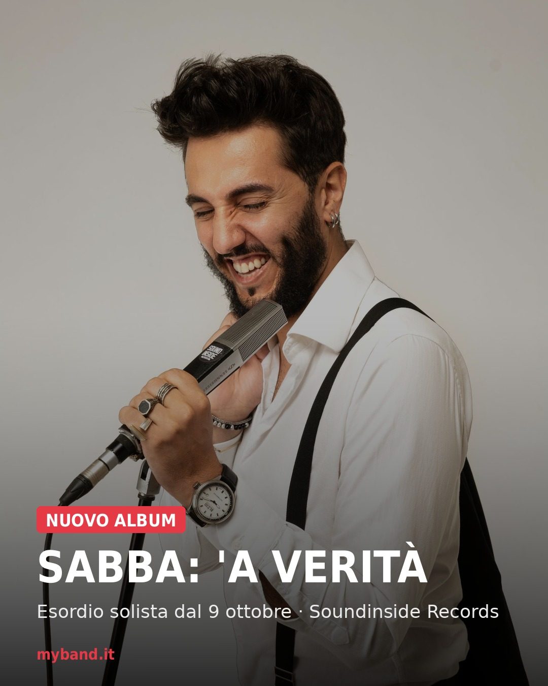 Sabba, il 9 ottobre esce "'A Verità": l'esordio solista tra canzone d'autore napoletana, blues e soul