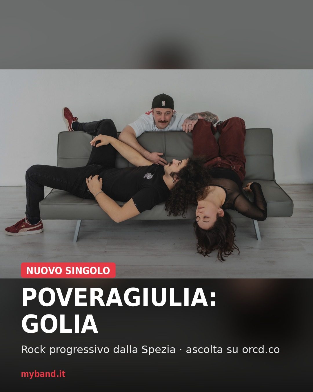 Poveragiulia, esce “Golia”: rock progressivo tra fragilità e autodistruzione